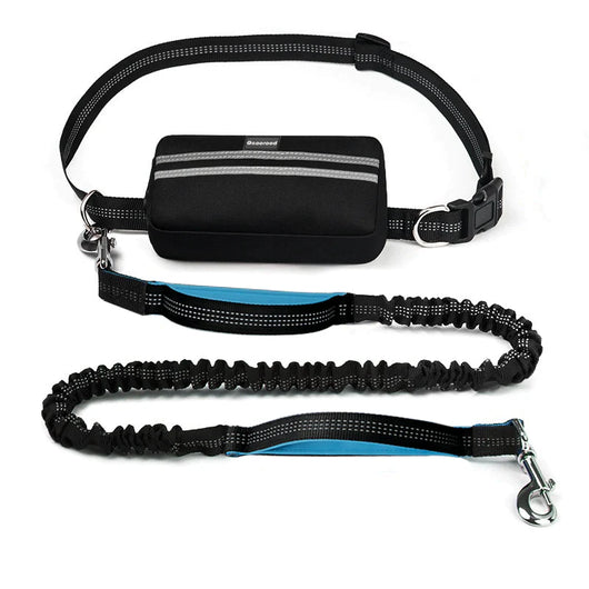 Geoorood Hands-Free Dog Leash with Zipper Pouch