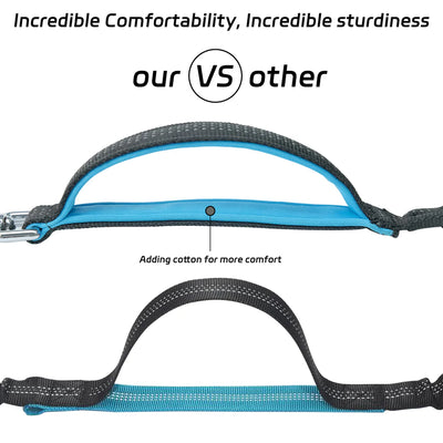 Geoorood Hands-Free Dog Leash with Zipper Pouch